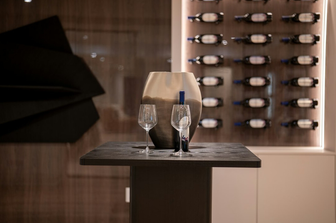 custom wine cellar in home