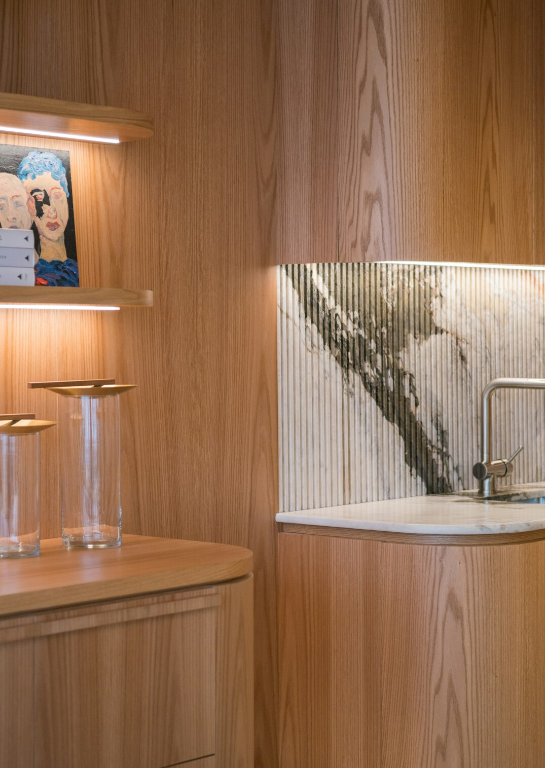 luxury kitchen marble
